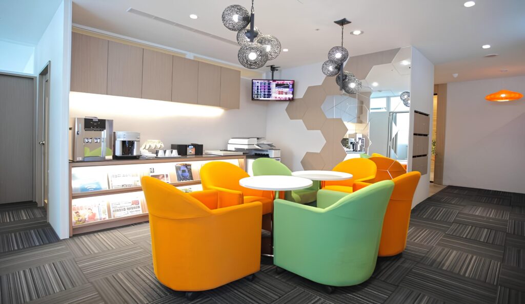 捷恆國際商務中心接待區